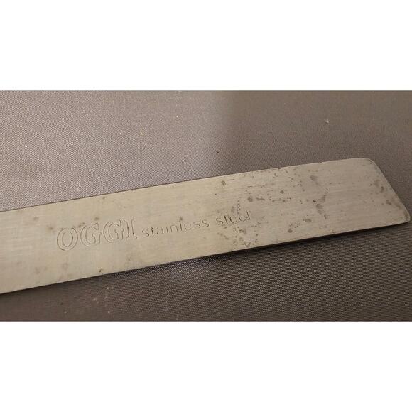 OGGI Stainless Steel Coffee Scoop - 6" inches long x 1-3/4" diameter - Picture 7 of 7